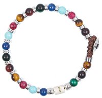Bracelet Gerba Man Born in Steel Pietre dure BORN 20